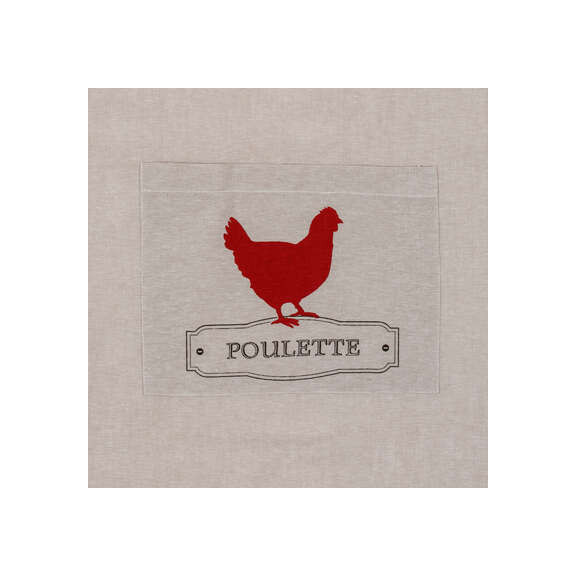 Sort Hen 60 x 80 cm