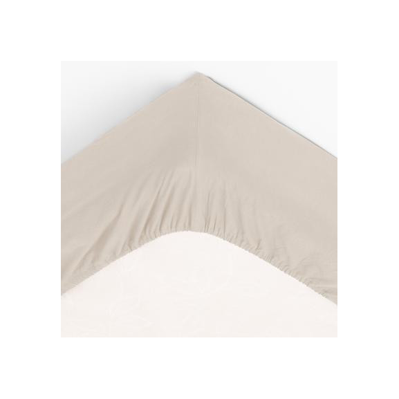 Cearsaf elastic, Ivory, 160 x 200 cm