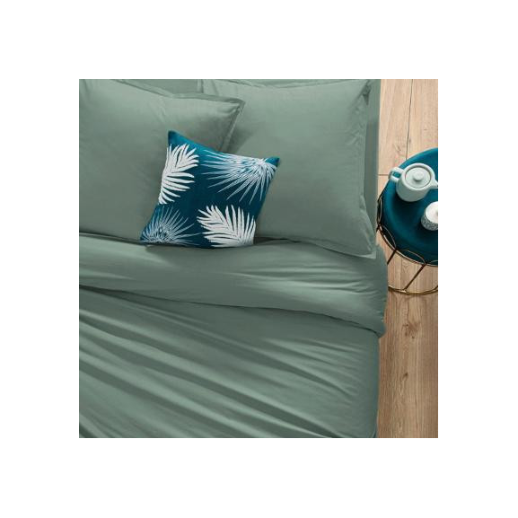 Cearsaf elastic Kaki, 160 x 200 cm