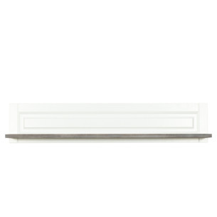 Polita Cabana Alb Si Gri, 135 Cm