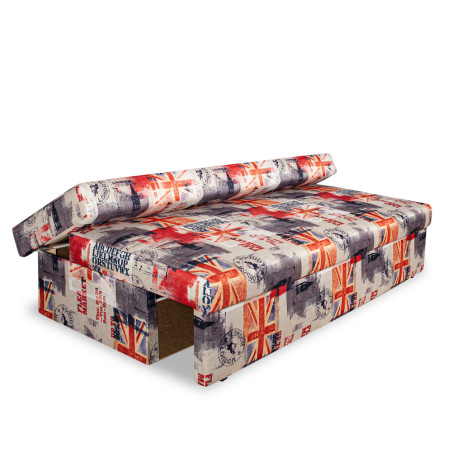 Canapea Extensibila Cu Lada Depozitare Vario London, Multicolor, 191 X 98 X 80 Cm-01