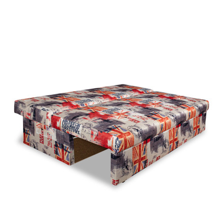 Canapea Extensibila Cu Lada Depozitare Vario London, Multicolor, 191 X 98 X 80 Cm-01