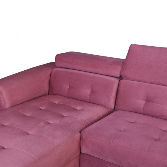 Coltar extensibil karma stanga, mov, 2850 x 1730 x 860 mm.