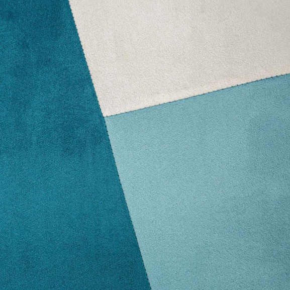 Scaun Boris, Albastru, 48,5 x 55 x 81,5 cm naturlich.ro