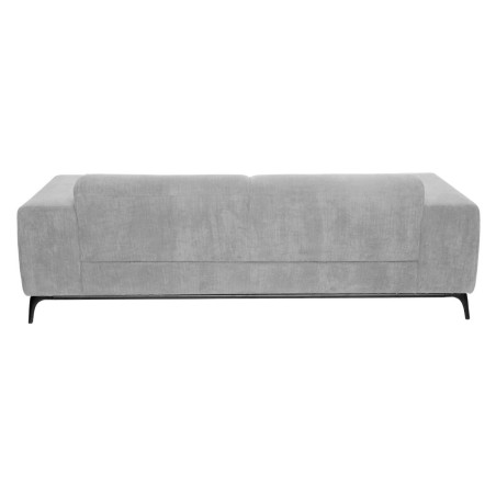 Canapea 3L Jude, Gri Velvet, 230 x 94 x 74 cm-01