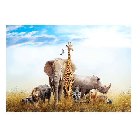 Fototapet Fauna of Africa-01