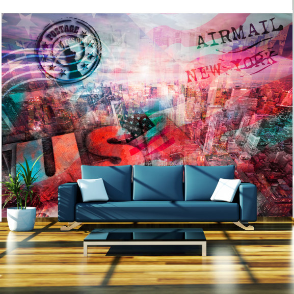 Poze Fototapet NYC patriotic theme