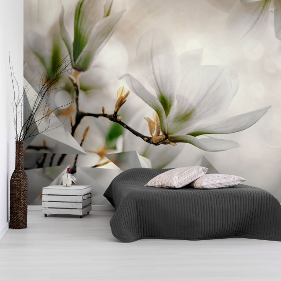 Poze Fototapet Subtle Magnolias Second Variant