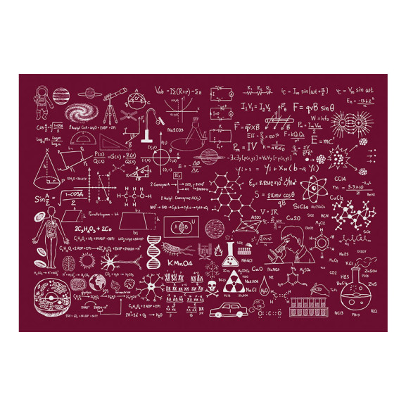 Fototapet science formulas