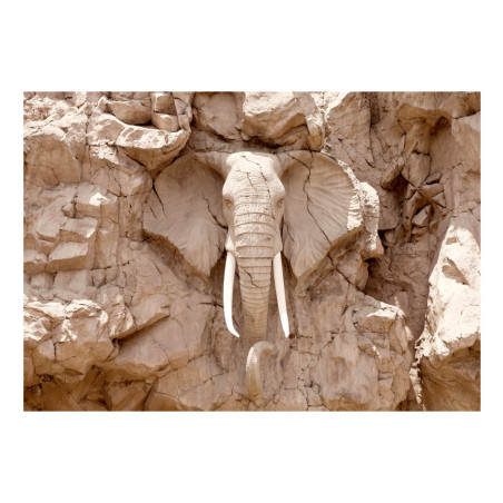 Fototapet Elephant Carving (South Africa)-01