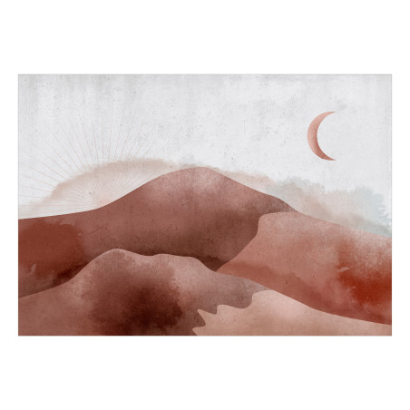 Fototapet Desert in the Moonlight-01