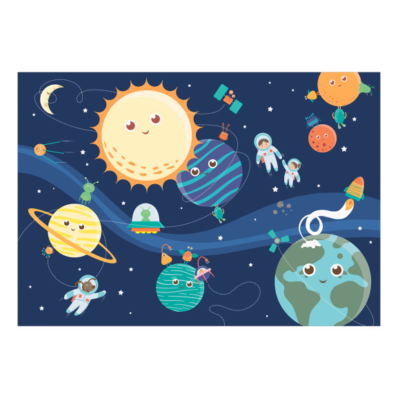 Fototapet Happy Planets