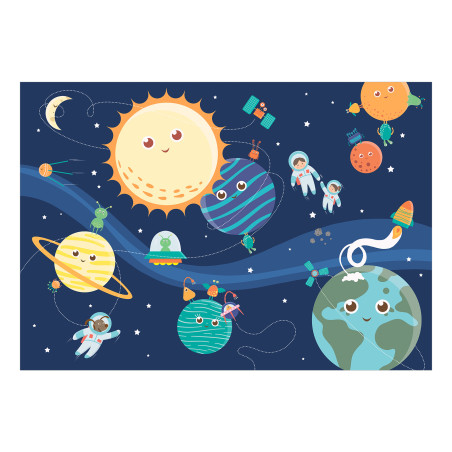 Fototapet Happy Planets-01