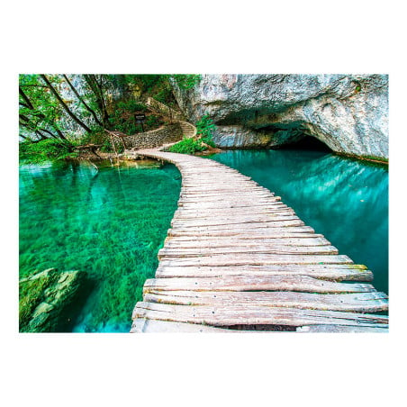 Fototapet autoadeziv Plitvice Lakes National Park, Croatia-01
