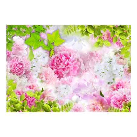 Fototapet autoadeziv Peonies-01