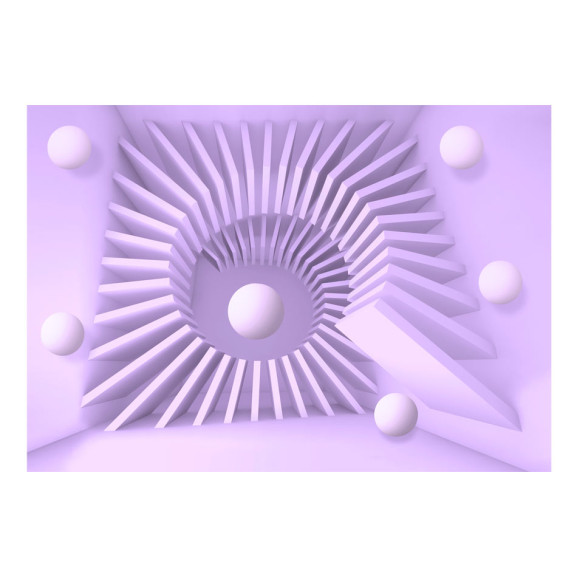 Fototapet autoadeziv Lavender maze