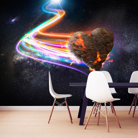 Poze Fototapet autoadeziv Love Meteorite (Colourful)