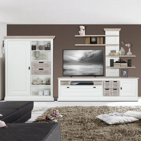 Set Living Cortina Alb Si Miere, 320 Cm-01