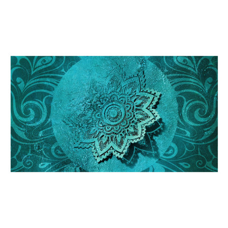 Fototapet autoadeziv Azure Flower II-01