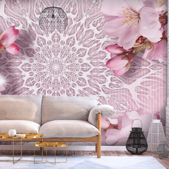 Poze Fototapet autoadeziv Pastel Mandala