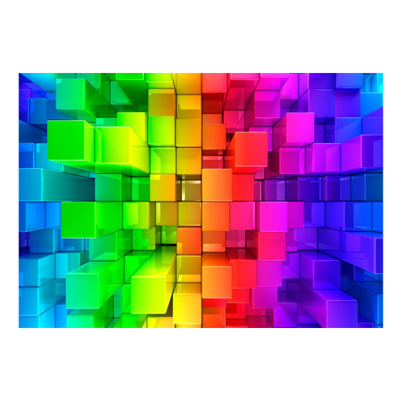Fototapet autoadeziv Colour jigsaw