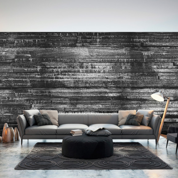 Poze Fototapet autoadeziv Grey Boards