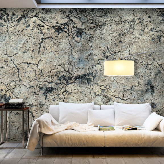 Poze Fototapet autoadeziv Cracked Stone