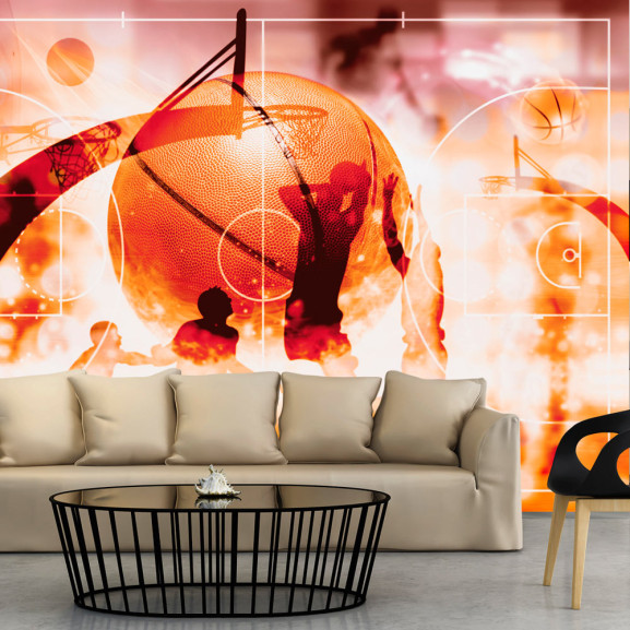 Poze Fototapet autoadeziv My Sport: Basketball