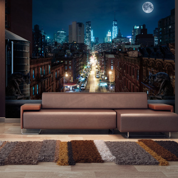 Poze Fototapet autoadeziv Sleepy New York