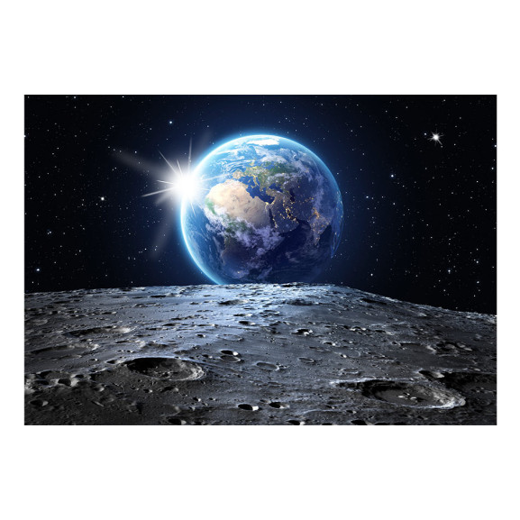 Fototapet autoadeziv View of the Blue Planet