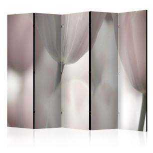 Paravan Tulips fine art black and white II [Room Dividers]
