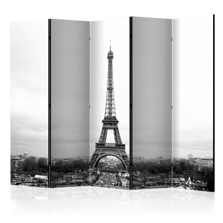 Paravan Paris: black and white photography II 225 x 172 cm-01