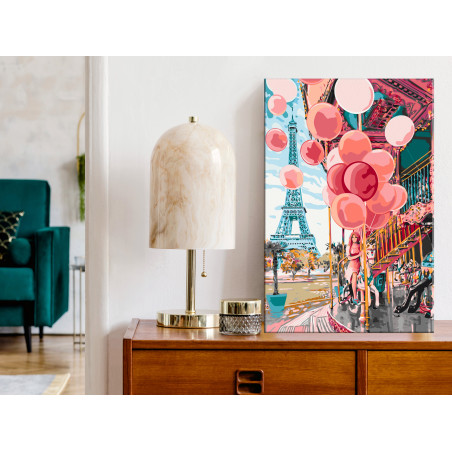 Pictatul pentru recreere Paris Carousel 40 x 60 cm-01
