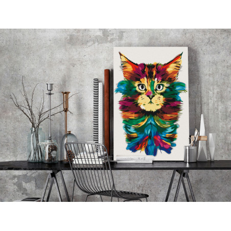 Pictatul pentru recreere Colourful Mane 40 x 60 cm-01