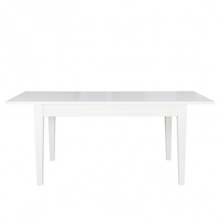 Masa Extensibila Verona Bianco Alb, Alb, 140/190 X 90 X 78 Cm-01