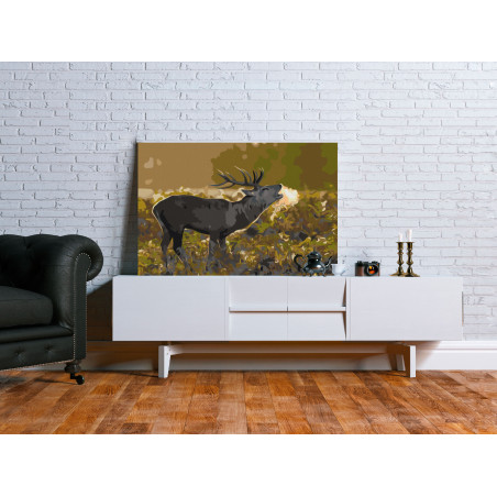 Pictatul pentru recreere Deer on Rut 60 x 40 cm-01