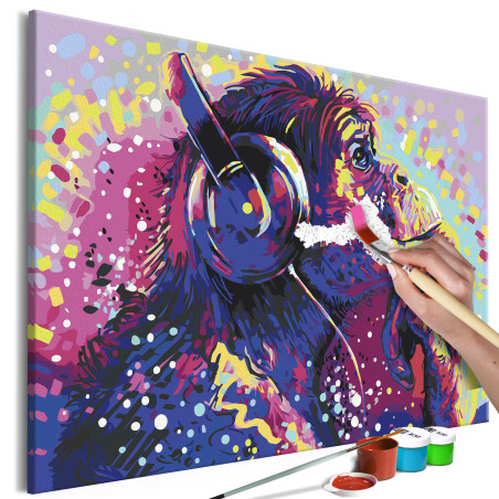 Pictatul pentru recreere Magic Chimpanzee  60 x 40 cm-01