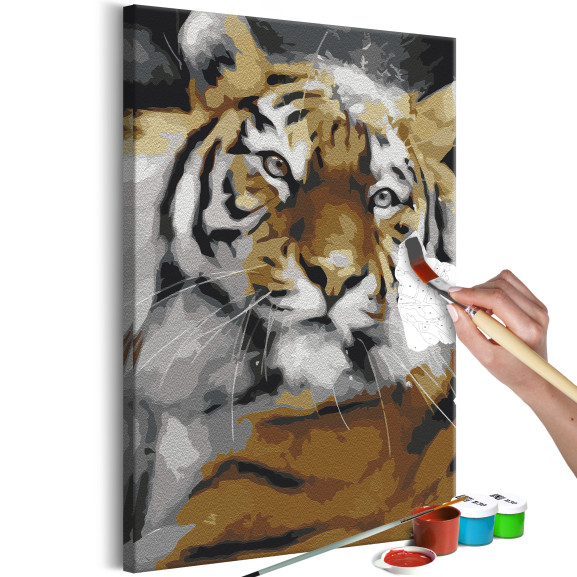 Poze Pictatul pentru recreere Friendly Tiger 40 x 60 cm