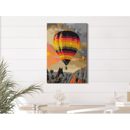 Pictatul pentru recreere Colourful Balloon 40 x 60 cm-01