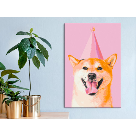 Pictatul pentru recreere Funny Shiba 40 x 60 cm-01