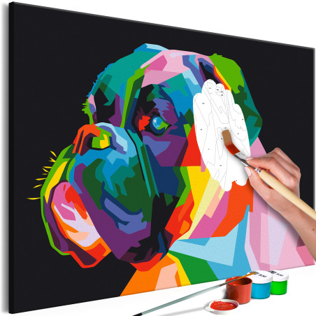 Pictatul pentru recreere Colourful Boxer 60 x 40 cm-01