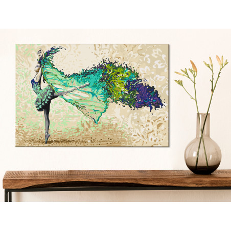 Pictatul pentru recreere Madame Butterfly  60 x 40 cm-01