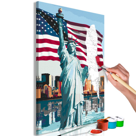 Pictatul pentru recreere Proud American 40 x 60 cm-01