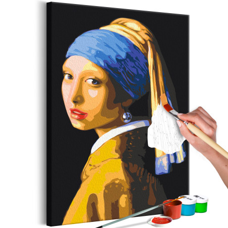 Pictatul pentru recreere Pearl Earring 40 x 60 cm-01