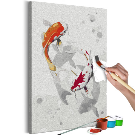 Pictatul pentru recreere Fish Dance 40 x 60 cm-01