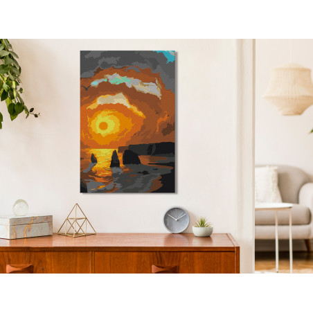 Pictatul pentru recreere Stunning Sunset 40 x 60 cm-01