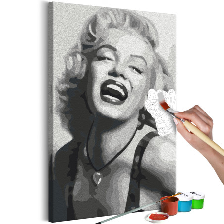 Pictatul pentru recreere Laughing Marylin 40 x 60 cm-01