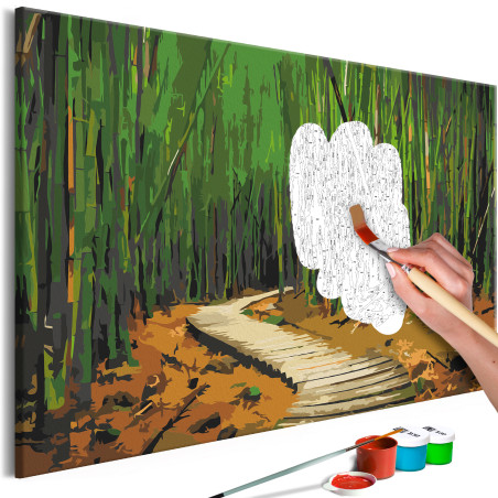 Pictatul pentru recreere Wooden Path 60 x 40 cm-01