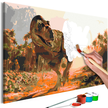Pictatul pentru recreere Dangerous Dinosaur 60 x 40 cm-01