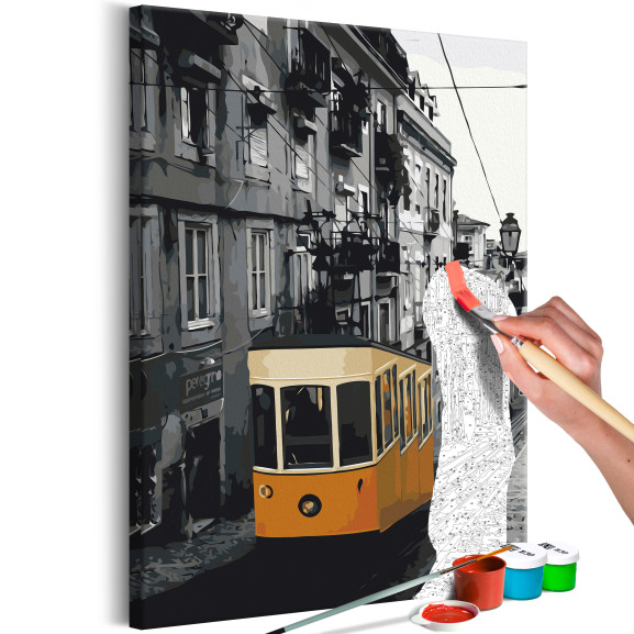 Pictatul pentru recreere Tram in Lisbon
